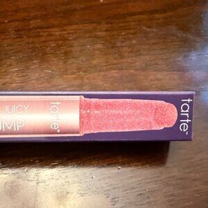 tarte Maracuja Juicy Lip Plump Rose Shimmer Glass NEW in Box